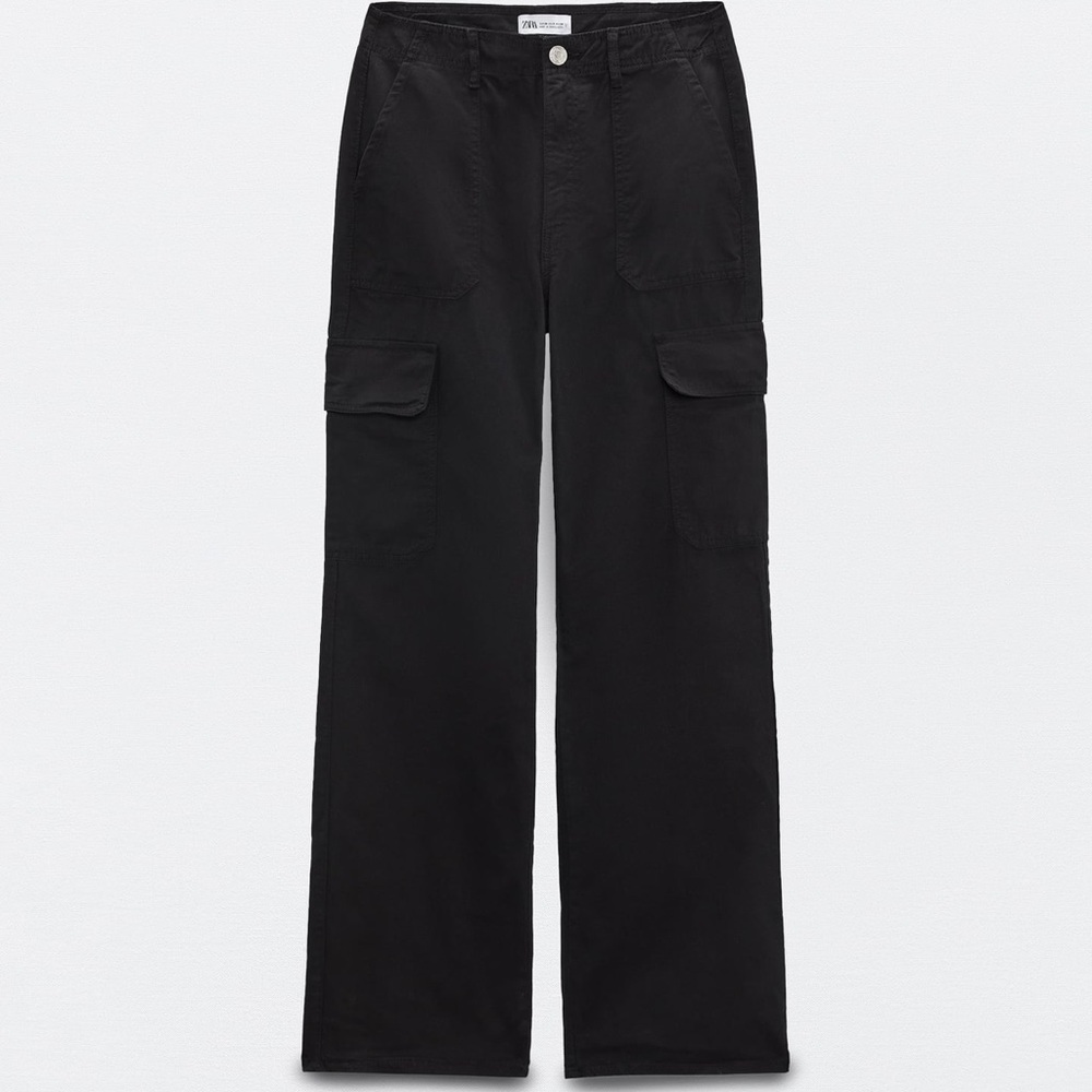ZARA STRAIGHT LEG CARGO PANT